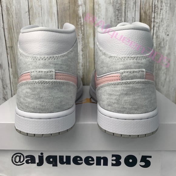 Air Jordan 1 Mid WMNS Atmosphere White - Picture 5 of 6